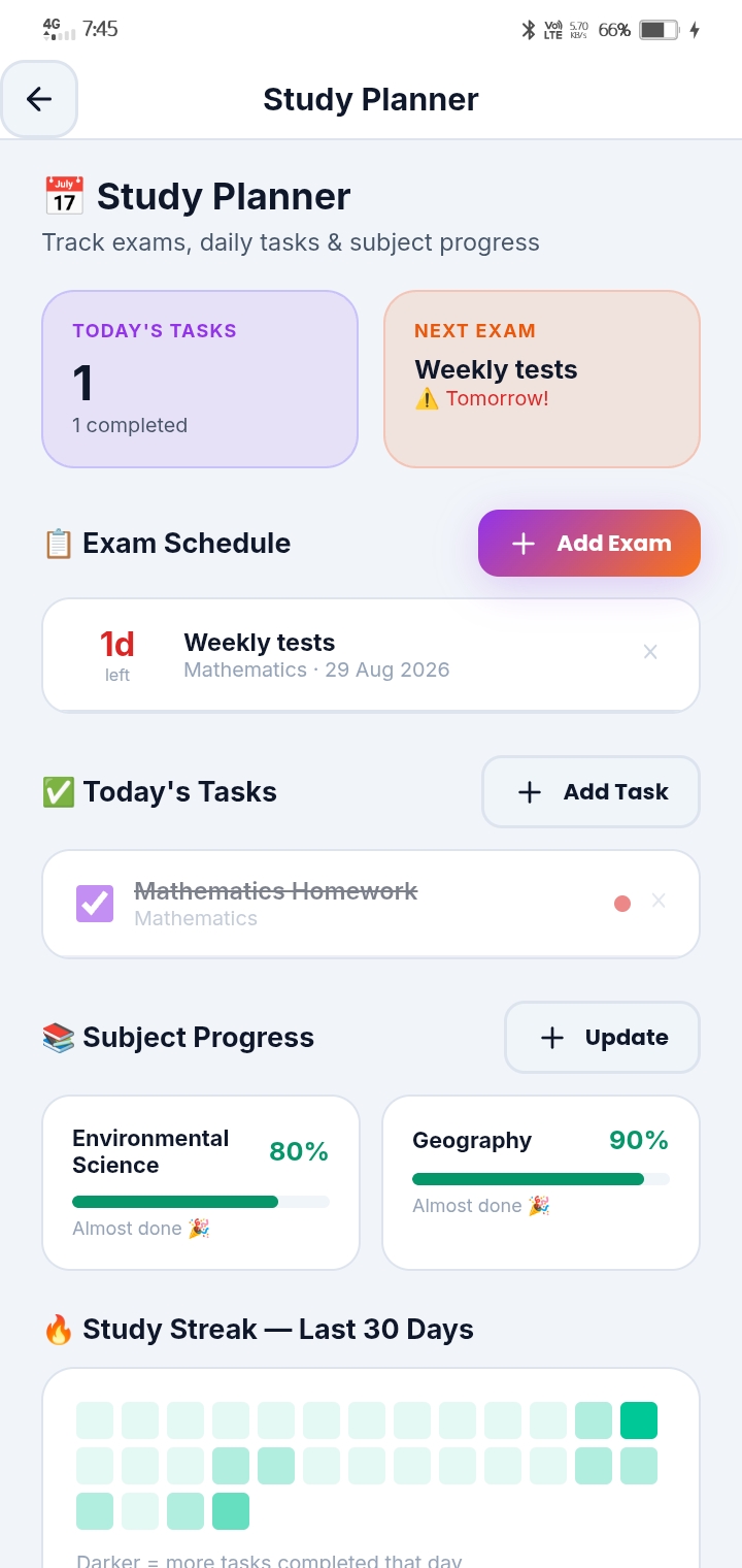 Study Planner